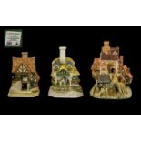 David Winter Collection Cottages all handmade and hand painted, and all with original boxes and