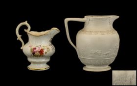 Herculaneum Liverpool Pottery Unglazed Jug the factory was where the Herculaneum Dock is today in