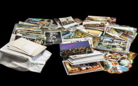 Large Boxed Collection of Postcards mainly modern and some local interest. Please see images.