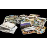 Large Boxed Collection of Postcards mainly modern and some local interest. Please see images.