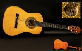 Palma - PL34 Six String Acoustic Guitar 3/4 size for beginners. 36"in length.