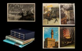 Collection of Postcards in albums, including postcards from travel and social history. Please see