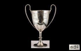 Silver Trophy. Girl Guides interest, presented to Girl Guides 1931 onwards, fully hallmarked