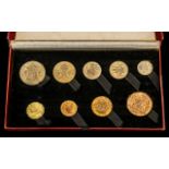 Royal Mint George VI Nine Proof Struck Coin Set to Celebrate the End of Austerity In Britian, It was