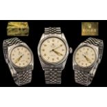 Rolex Oyster Precision Gents Steel 1950's Wrist Watch - s.n. 764152 - date 1952.