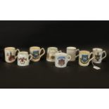 Collection of Commemorative Mugs to include 1914 Allied Forces Mug Reg No.