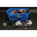 Collection of Toy Cars including Matchbox, Hot Wheels, Mattel, etc. All in used condition, please