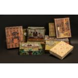 Collection of Victorian Jigsaw Puzzles all in original boxes,