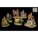 David Winter Collection Cottages all handmade and hand painted, and all with original boxes and