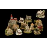 A Collection of Lilliput Lane Cottages. All with original boxes.