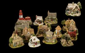 A Collection of Lilliput Lane Cottages. All with original boxes.