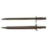 American U.S.A WW1 Model 1917 Enfield Bayonet. Blade Length 16.75 Inches.