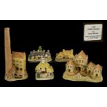 David Winter Collection Cottages all handmade and hand painted, and all with original boxes and