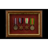 World War II Military Medals ( 4 ) Awarded to Private A. O. Smith. Comprises 1/ 1939 - 1945