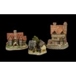 David Winter Collection Cottages all handmade and hand painted, and all with original boxes and