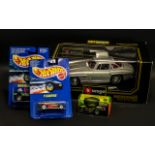 Diecast Model Cars. To include boxed Bburago Mercedes Benz 300 sl 1954, boxed matchbox & 2 blister