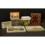 Collection of Victorian Jigsaw Puzzles, most in original boxes.
