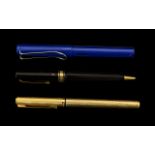 Omas Extra Ballpoint Pen Italy, Messenger Fountain Pen & Lamy Fountain Pen.