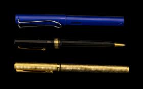 Omas Extra Ballpoint Pen Italy, Messenger Fountain Pen & Lamy Fountain Pen.