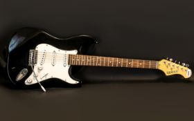 Elevation Electric Guitar in Black - Classic design, the full size Elevation has a maple neck and