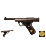 Haenel Mod .28 Air Pistol Brit Pat No 277265 DRP Serial No 20316. Length 10.