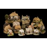 A Collection of Lilliput Lane Cottages. Majority with original boxes.
