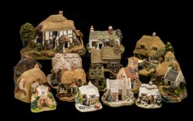 A Collection of Lilliput Lane Cottages. Majority with original boxes.