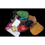 Collection of Designer & Fashion Handbags including Osprey of London tan leather bag; Kenneth