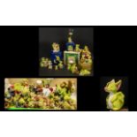 A Collection of Ceramic Ornaments comprising of figurines in boxes/tins named Cooks helper,