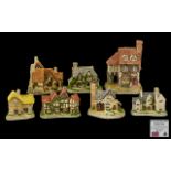 David Winter Collection Cottages all handmade and hand painted, and all with original boxes and