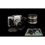 Pentacon Six TL Camera With Various Lenses And Accessories In In A Fitted Aluminium Case.