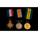 Three WW1 Medals awarded to 1745 GNR W ASTBURY RA