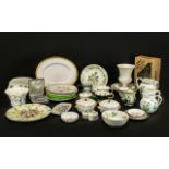 Collection of Assorted Porcelain & Pottery to include a Wedgwood 'Coronation' Jug and a Wedgwood