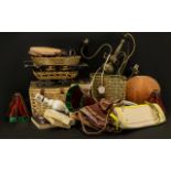 Collection of Vintage & Contemporary Household Items to include lamp shades, light fittings, vintage