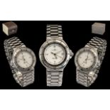 Baume & Mercier Formula S Quartz Gents Steel Wrist Watch MV04F029. Serial number 5059424.