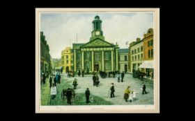 Tom Dodson Print 'The Old Town Hall'. F