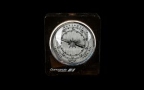 Concorde Interest Barometer housed in a molded perspex casing with Concorde Air France logo to the