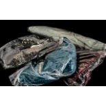 Collection of Winter Design Scarves four in total, including Abercrombie & Fitch long scarf approx