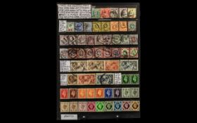 Stamps GB Collection from 1902 Kind Edw set + extras 1918 sea horse set + 1934 set + 1937 King Geo