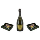 Dom Perigon Vintage 1998 - Top Year Bottle of Champagne with Display Box and Booklet.