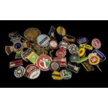 Collection of 25 Miscellaneous Enamel Motor Cycle Badges.