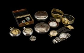 Mixed Bag of Watches - Camy, Geneva, Christian Bernard, Omega Constellation, Omega Geneva,