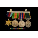 WW2 Group Of Four Medals To Include 1939-45 Star,