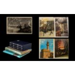 Collection of Postcards in albums, including postcards from travel and social history.