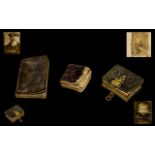 Collection of Three Antique Miniature Books comprising a Psalm book,