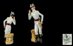 Royal Doulton Handpainted Figure - 'Morning Ma'am' HN 2895. Designer William H Harper. Issued 1986-