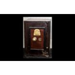 Victorian Safe made by John Port of Manchester, with brass plaque to front.