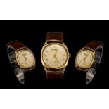 Rotary Super Sports Gents 9ct Gold Cased