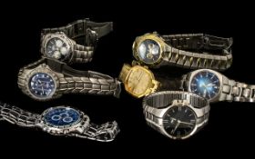 Collection Of Gents Modern Wristwatches