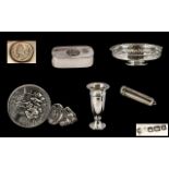 Antique Period Collection of Small Silve